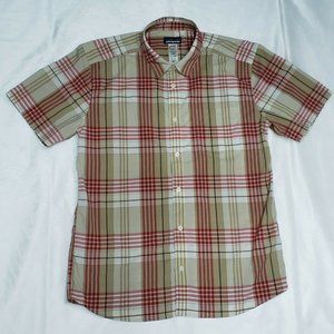Patagonia Men's Large Short Sleeve button Up Large